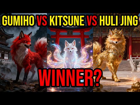 Fox Spirits Compared: Gumiho vs Kitsune vs Huli Jing - Who Really Wins?