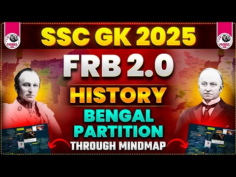 HISTORY FOR SSC EXAMS 2025 | BENGAL PARTITION  | FRB 2.0 BY PARMAR SSC