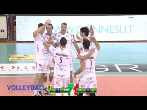 Superlega A1: Highlights Sir Perugia - Lube Civitanova 0-3