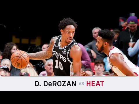 DeMar DeRozan's Highlights: 30 PTS, 7 AST, 5 REB, 2 STL at Heat (15.01.2020)