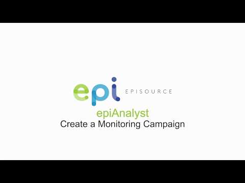 epiAnalyst - Monitoring Campaigns