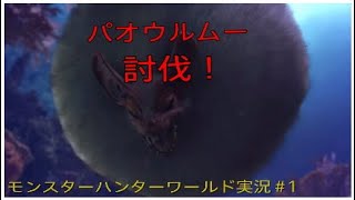 【MHW実況】ソロでパオウルムー討伐！【ごぼう】