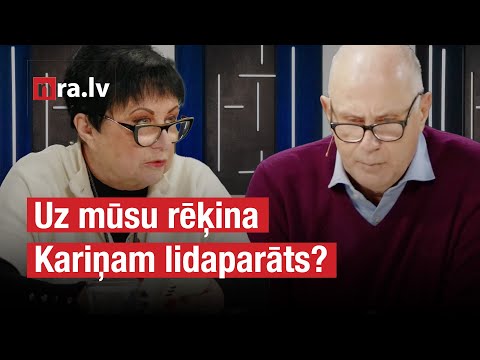 "NRA.lv sarunas": Elita Veidemane un Bens Latkovskis