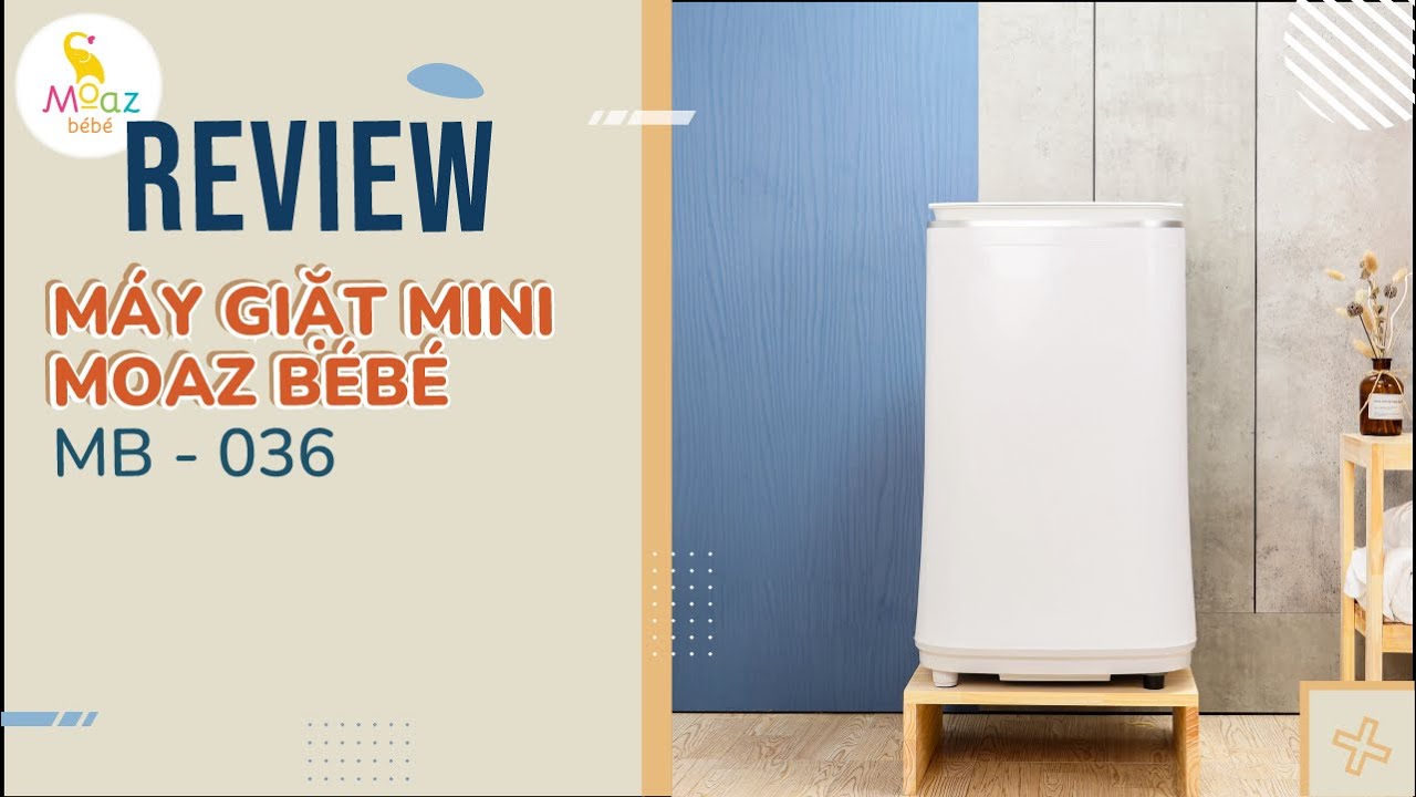 Máy giặt mini Moazbebe MB036