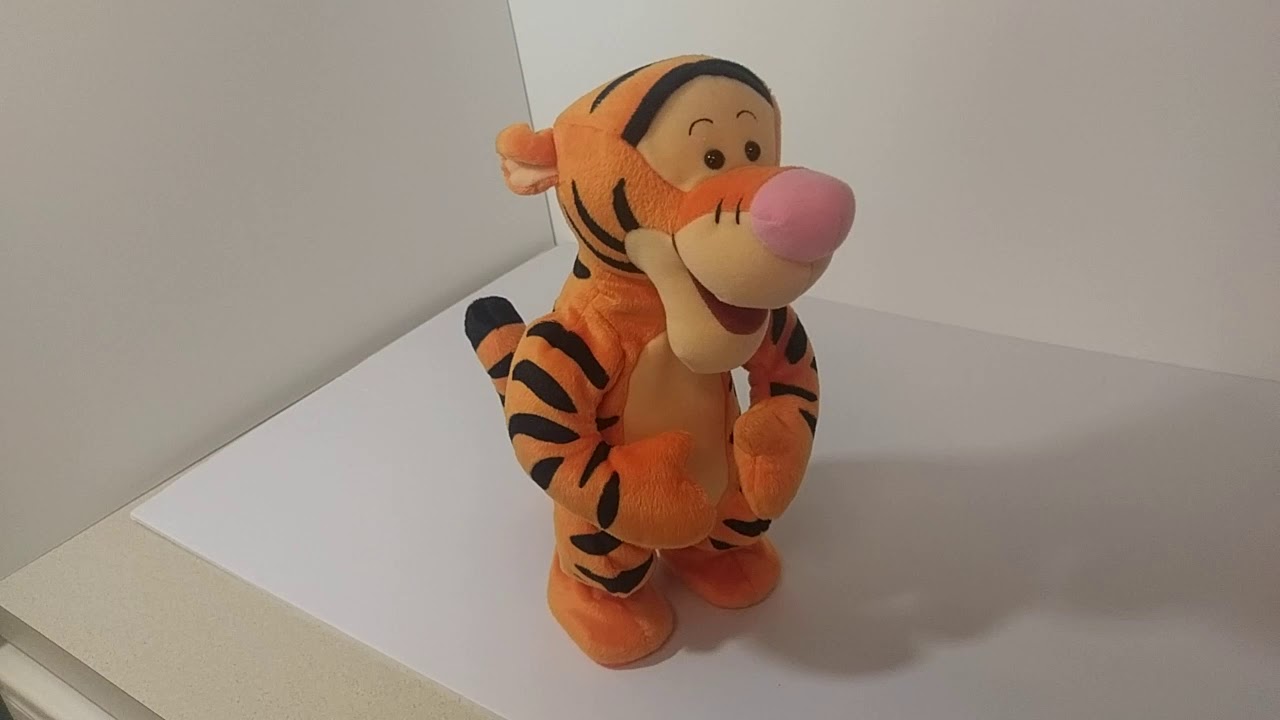 1998 Disney Talking Bouncing Tigger