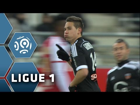 Goal Raphaël GUERREIRO (63') / Stade de Reims - FC Lorient (1-3) - (SdR - FCL) / 2014-15