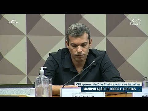 Relatório da CPI das Apostas Esportivas é aprovado com pedidos de indiciamento