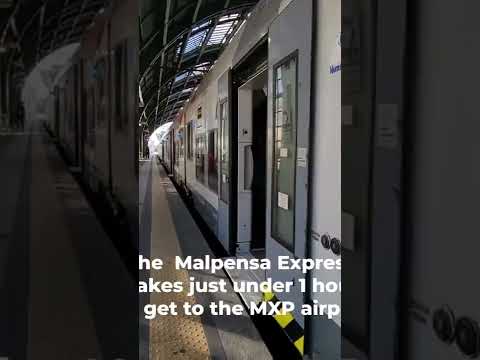 Como chegar ao aeroporto de Malpensa saindo de Milão - The Malpensa Express