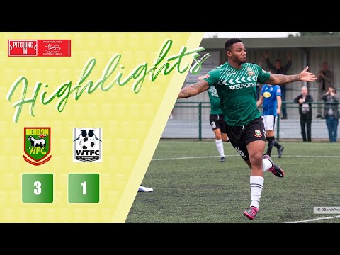 HENDON 3-1 WIMBORNE TOWN - Highlights 25 September 2021