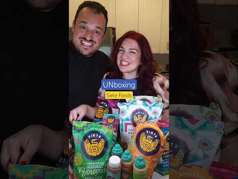 Unboxing Siete Foods. You must try it! #TheFieryCooks #Unboxing #Siete #Food #HealthySnacks