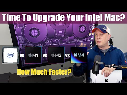 Should You Upgrade From Your Intel Mac?  i5 vs M1 vs M2 vs M4 - Performance Test