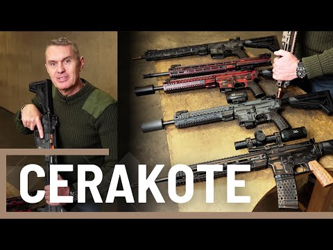 Custom AR-15 by Oberland Arms - Cerakote