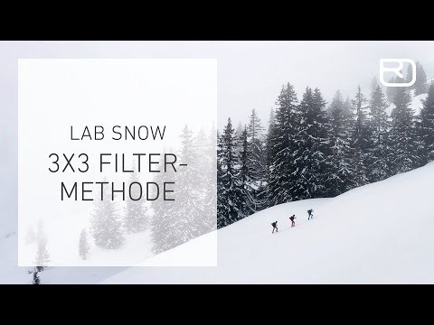 Lawinengefahr beurteilen: Die 3x3 Filtermethode – Tutorial (3/17) (Deutsch) | LAB SNOW