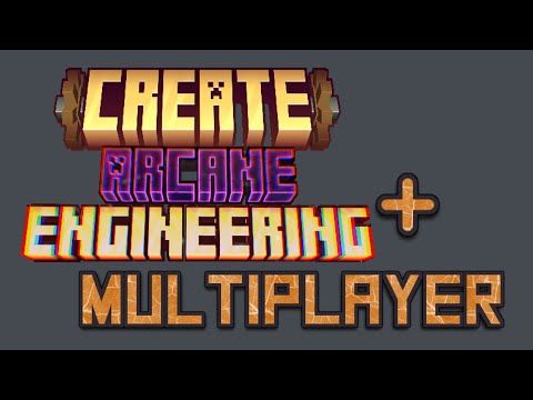 Insane Drilling Machine with Arcane Engineering+ in Multiplayer Modded Minecraft!