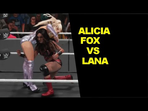 WWE 2K19 Alicia Fox vs Lana - Knockout Match