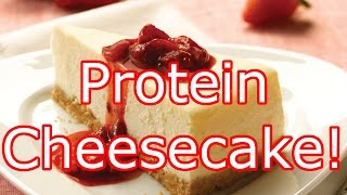 Protein Cheesecake! KEIN Eiweißpulver nötig! ! Schnell, einfach und lecker!