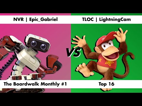 The Boardwalk Monthly 1 Top 16 - NVR | Epic_Gabriel vs TLOC | LightningCam