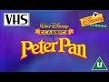 Opening To Peter Pan UK VHS 1998