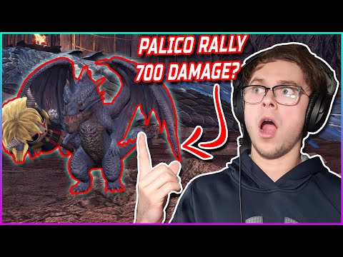 PALICO HAS OVER 700 DAMGE WITH PALICO RALLY BUILD | MHW ICEBORNE