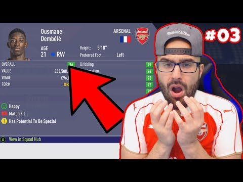 OMG RIP DEMBELE! *SOLD*  FIFA 18 Career Mode ARSENAL #03