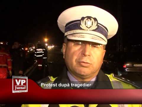 Protest după tragedie