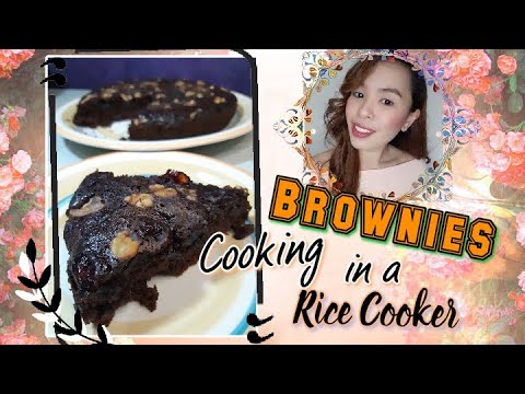 Cooking Brownies in a Rice Cooker | Brownies | Rice Cooker Baking | Lucy Light
