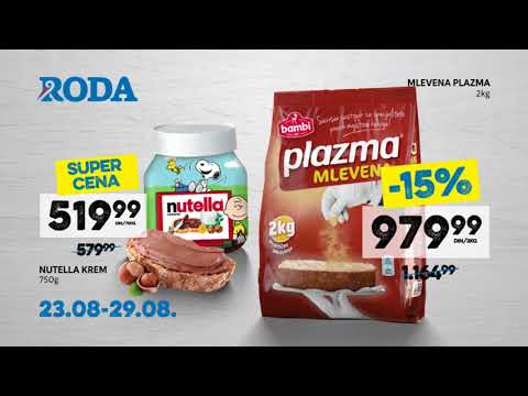 Roda katalog | 23.08 - 29.08.2018.