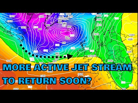 More Active Jet Stream to Return Soon? 9th February 2023