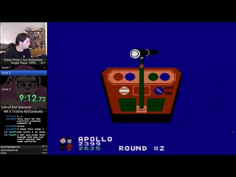 [NES] Fisher-Price: I Can Remember PB 19:34