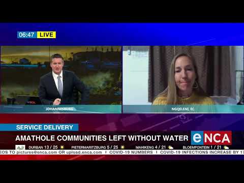 Amathole communities left without water