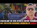 VENEZOLANO ESTALLA ELLOS NO SABEN LO QUE ES UNA DICTADURA CONTRA IZQUIERDISTAS
