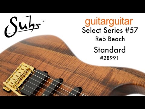 Suhr's GUITAGUITAR Select Series - Reb Beach Standard