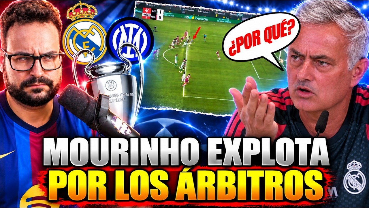 🔥MOURINHO: "¿POR QUÉ NO se REPITE el PENALTI? ¿POR QUÉ?" - EXPLOTA y AGITA la TEMPORADA - RDP
