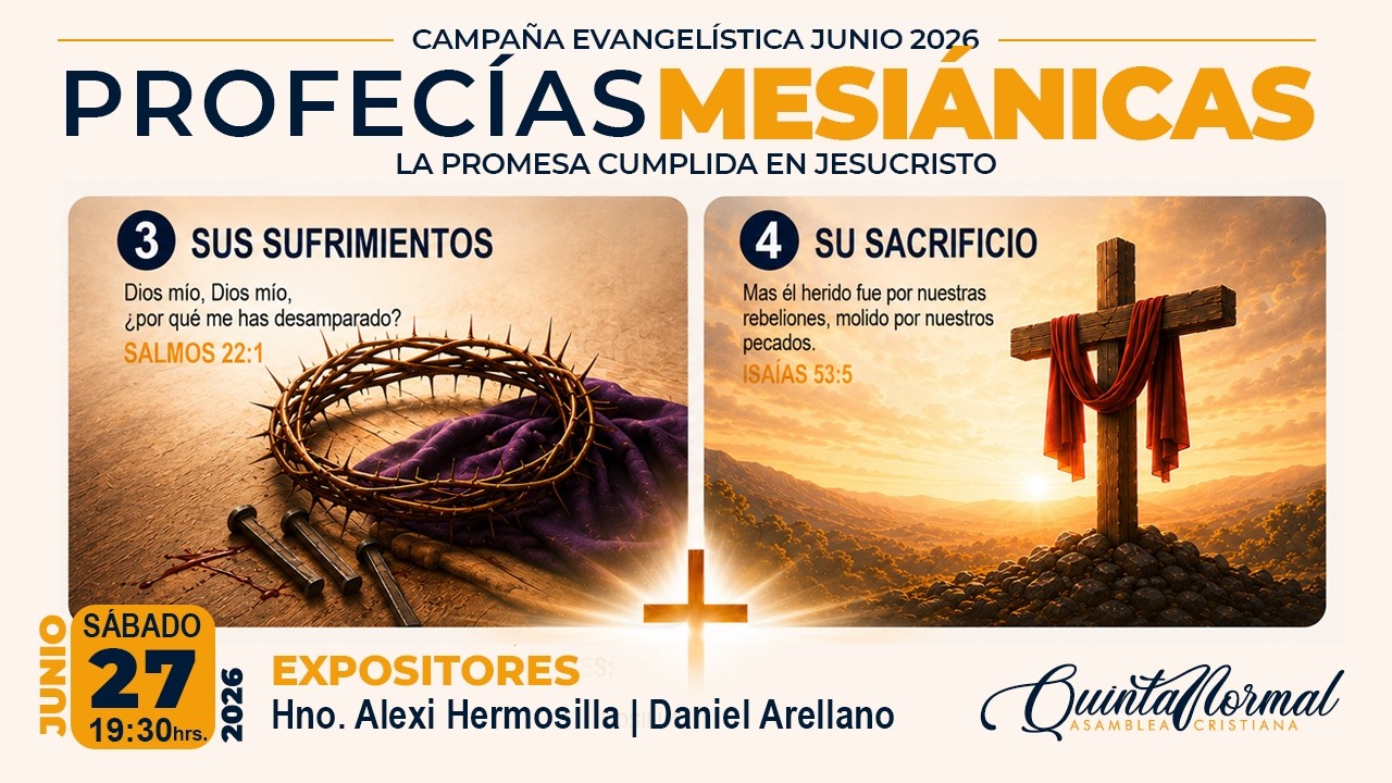 Profecías Mesiánicas 2/3: Sus sufrimientos - Su sacrificio | 27/06/2026