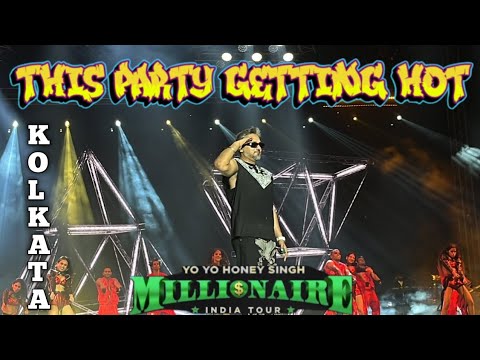 This Party Getting Hot | Yo Yo Honey Singh | LIVE | Millionaire Tour Kolkata 2025