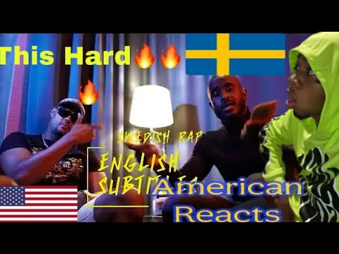 American Reacts To Sweden Rap Alex Ceesay, Gee Dixon - Sover med tabanja (ENGLISH SUBTITLES)