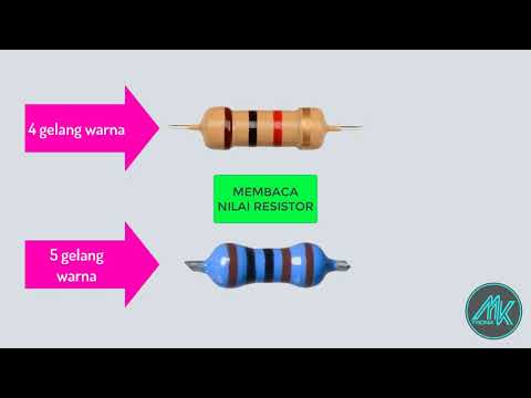 HOW TO READ 4 COLOR BAND AND 5 COLOR BAND RESISTORS