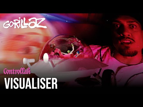 Gorillaz - Controllah ft. MC Bin Laden (Visualiser with Jefferson Cristian dos Santos de Lima)