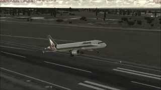 preview picture of video '[FSX Full HD] Take off from Bari-Palese with the Airbus A320'