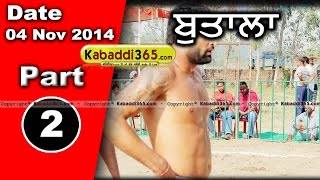 Butala (Kapurthala) Kabaddi Tournament 4 Nov 2014 Part 1 By Kabaddi365.com