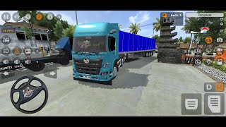 Download lagu BRANGKAT PERMAINAN TRUK TRAILER HINO 500 MUATAN KERTAS KELUAR GARASI - GAME BUS SIMULATOR INDONESIA mp3