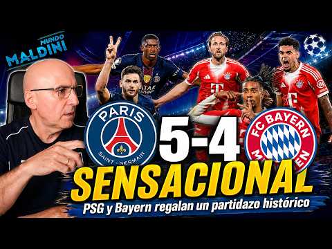 ¡PSG Y BAYERN HOMENAJEAN AL FÚTBOL! PARTIDAZO PARA LA HISTORIA DE LA CHAMPIONS