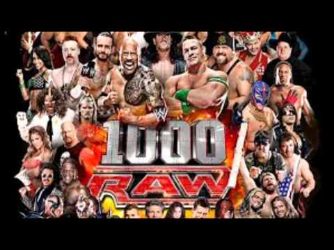 WWE RAW 1000 Theme Song "Tonight is the night"(Download Link)