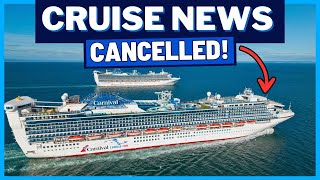 CRUISE NEWS: Month of Carnival Cruises Cancelled, MSC Ship Issue, Gangway Collapse & MORE!