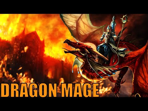 THE DRAGON MAGES OF CALEDOR - Glorious Unit Mod for Total War Warhammer 2