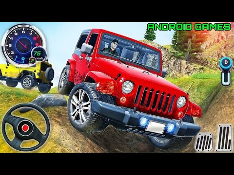 🔴TOP 10 ALL LEAVES [ 1 TO 10 ] OFF - ROAD CAR DRIVING 4X4 JEEP | OFF ROAD SIMULATOR MUD JEEP PC PLAY