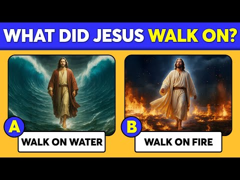 50 Bible Questions - Life Of Jesus | To Test Your Bible Knowledge | The Bible Quiz