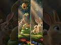 Bunny And The Angry Bees Bunnycartoon Cutebunny Bunnystory Shortsviral Bunnytales