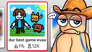 Roblox but it’s ONLY BAD GAMES