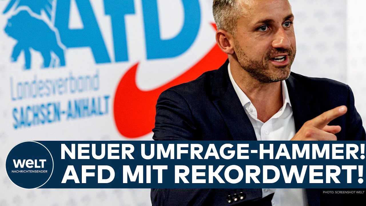 FORSCHUNGSGRUPPE WAHLEN: Umfrage! AfD mit neuem Rekordwert – für Alleinregierung reicht es nicht!